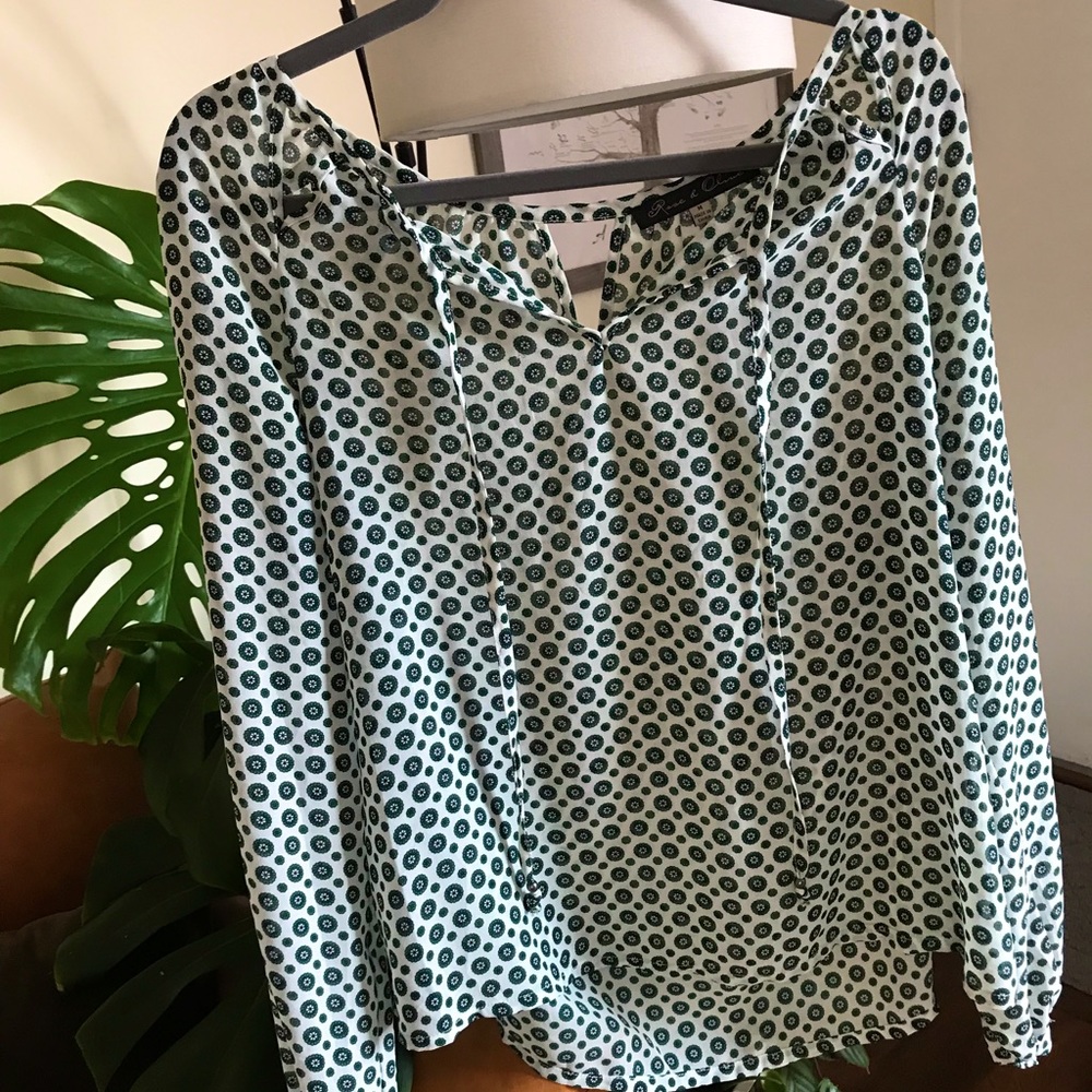Rose & Olive Long Sleeve Blouse
